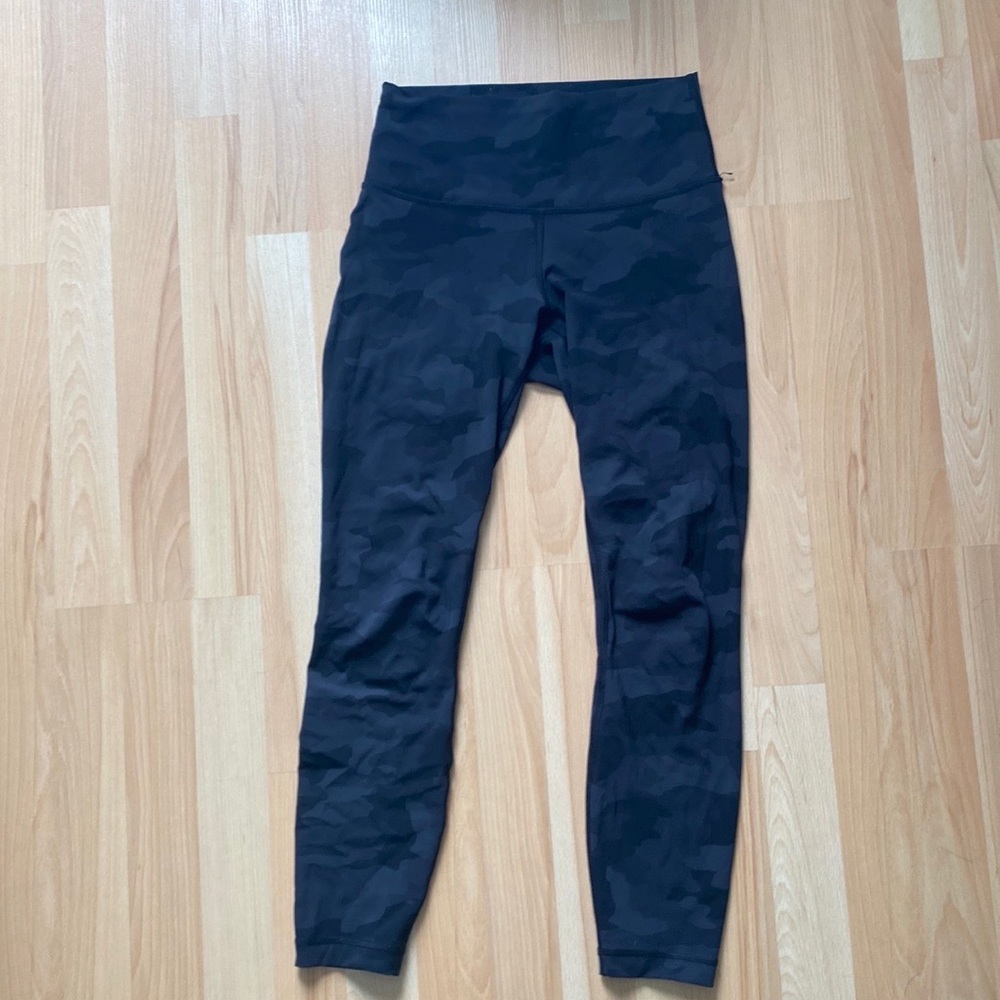 Lululemon Wunder Under Camo Leggings 25” Length